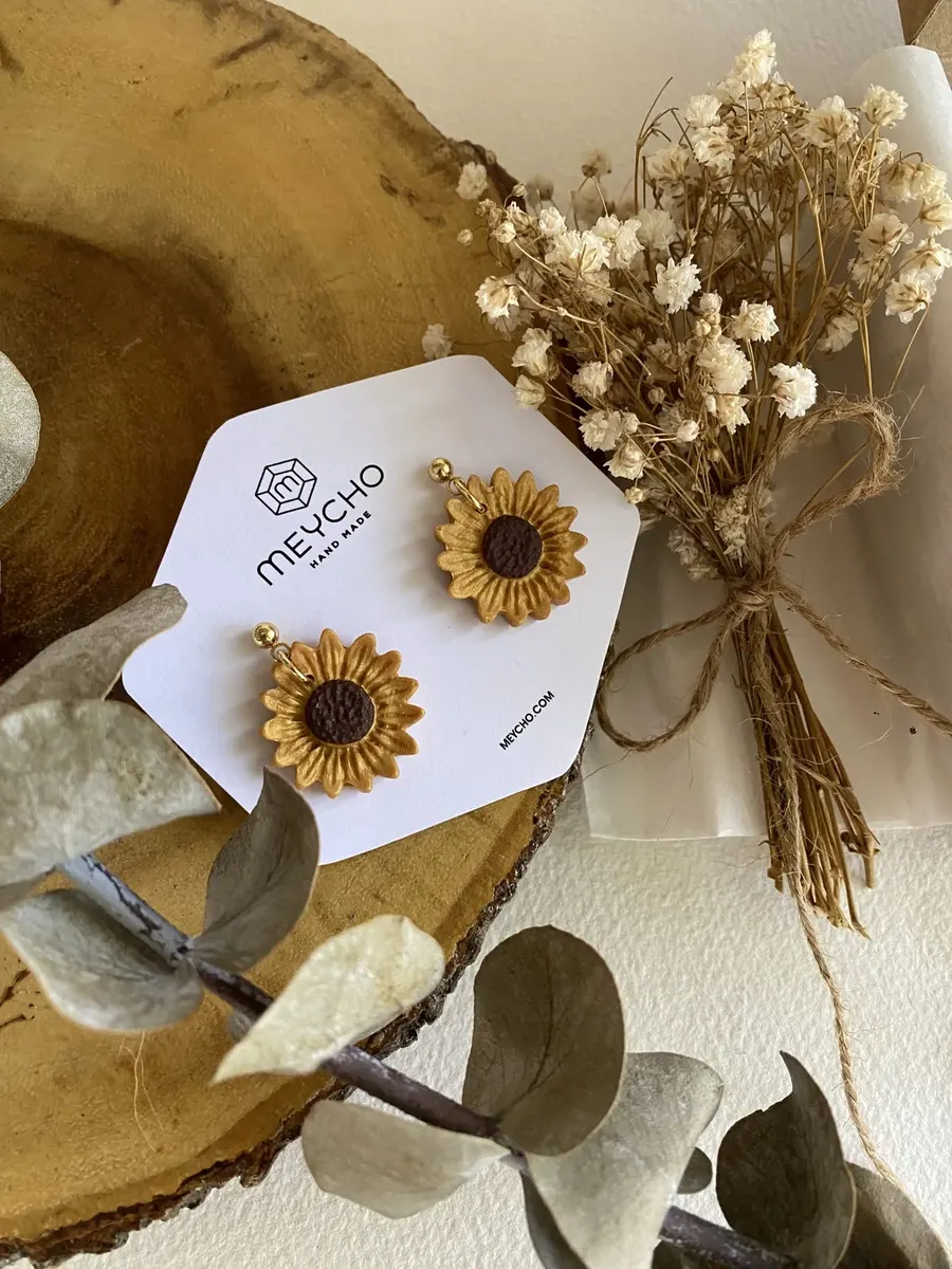 Aretes Girasol, otra vista
